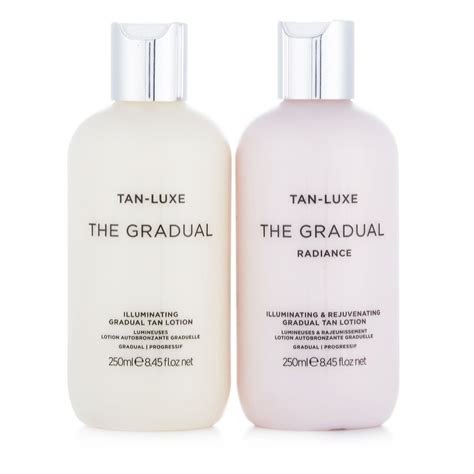 tan luxe body lotion.